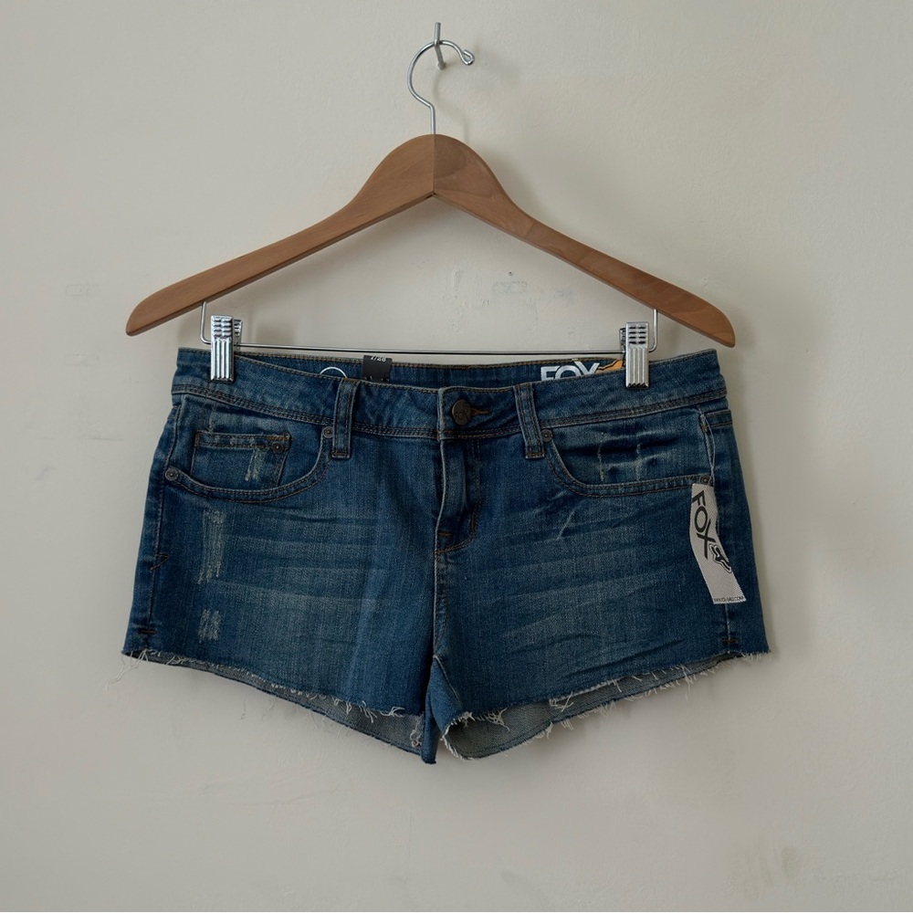 Fox Racing || Womans Denim Dylan Short Shorts Size 7 / 28
